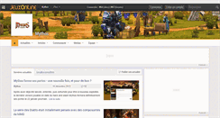 Desktop Screenshot of mythos.jeuxonline.info
