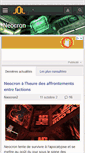 Mobile Screenshot of neocron.jeuxonline.info