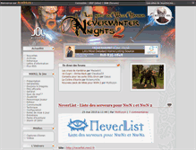 Tablet Screenshot of nwn2.jeuxonline.info