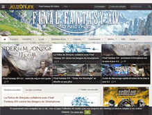 Tablet Screenshot of ffxiv.jeuxonline.info