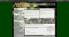 Desktop Screenshot of magiconline.jeuxonline.info