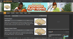 Desktop Screenshot of empireofsports.jeuxonline.info