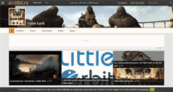 Desktop Screenshot of fallenearth.jeuxonline.info