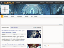 Tablet Screenshot of lineage2.jeuxonline.info