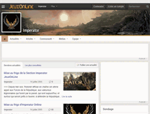 Tablet Screenshot of imperator.jeuxonline.info