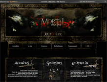 Tablet Screenshot of mortalonline.jeuxonline.info